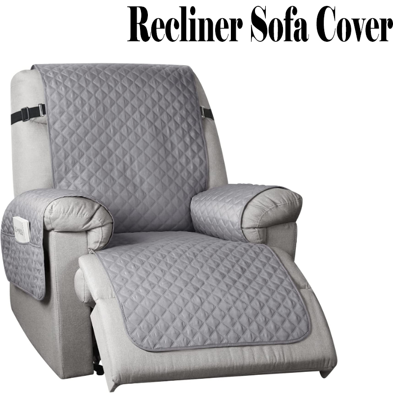 Kids Outdoor Lounge Chair - 1 Seat Non-Slip Recliner Chair Cover
