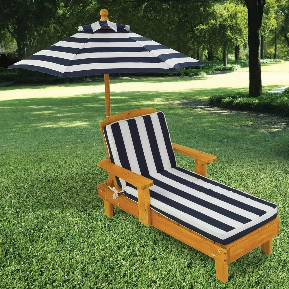Kids Outdoor Lounge Chair - t Outdoor Wooden Chaise Lounge, Backyard