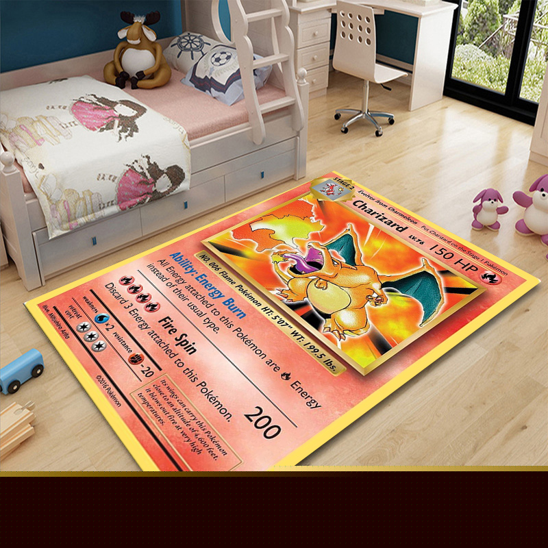 Kids Outdoor Lounge Chair - Japanese Anime Pokemon Card Pikachu Area