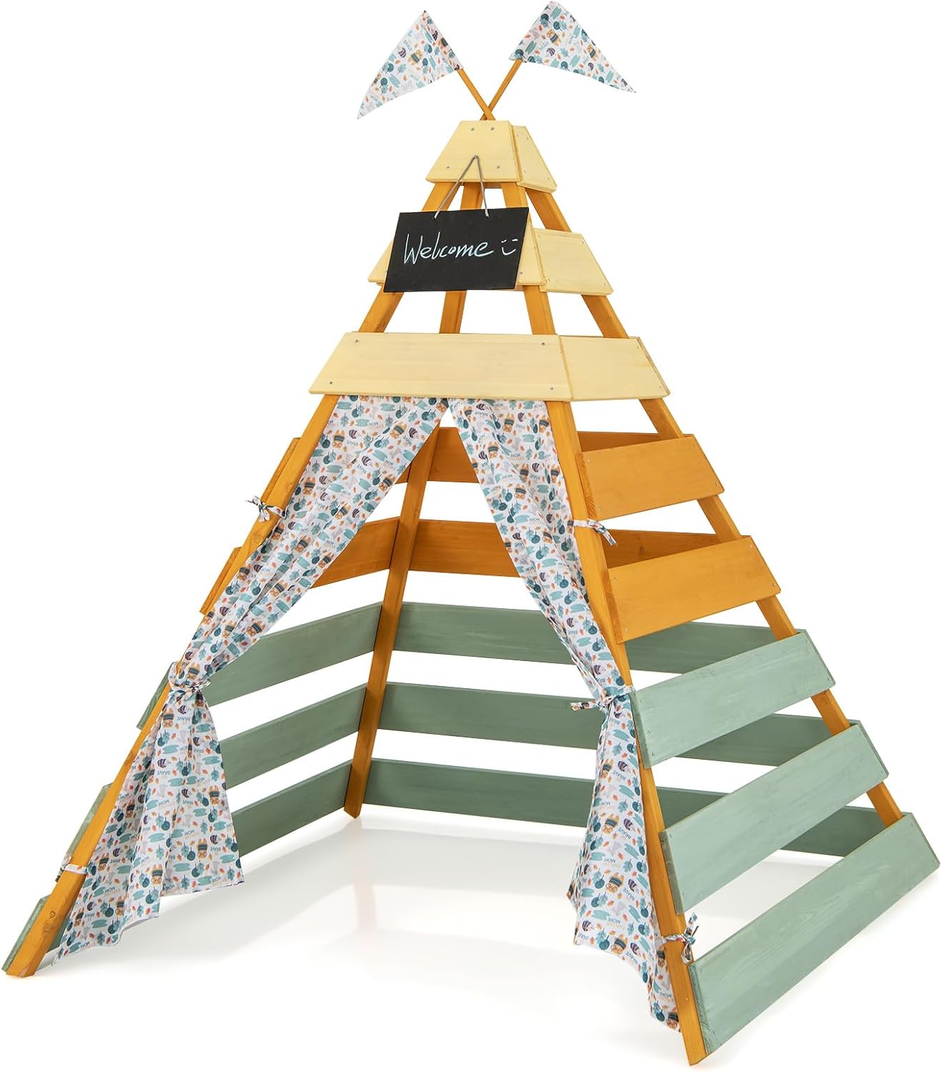 Kids Outdoor Teepee - Teepee Tent for Kids, Large Kids