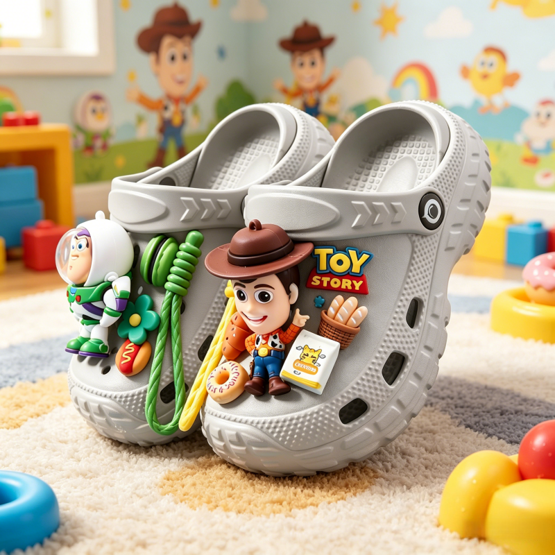 Kids Outdoor Playset - In Stock Decorated Toy Story Clogs