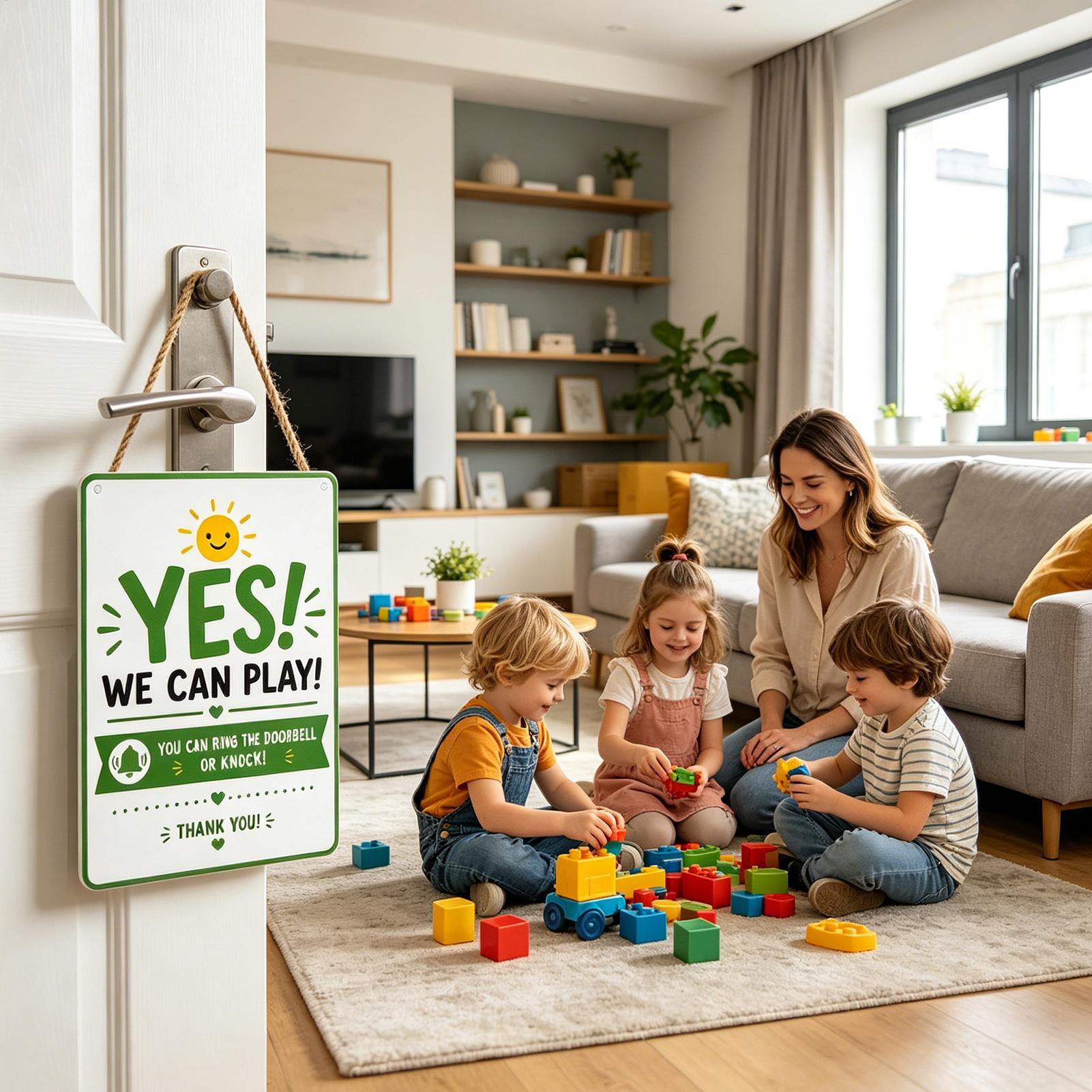 Door Hanger Metal Double Sided - Kids Outdoor Garden avis et prix