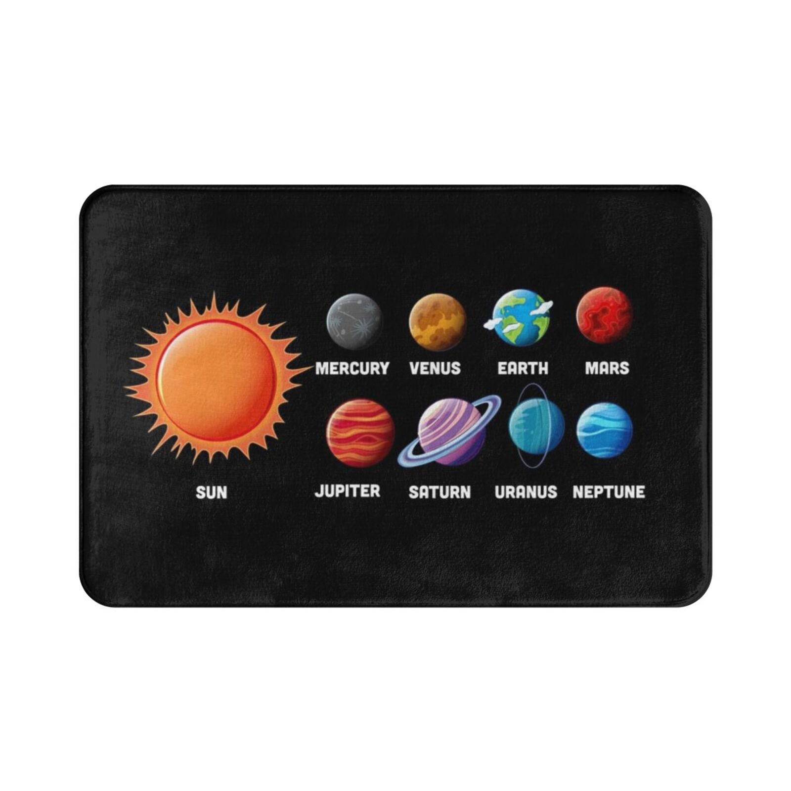 Solar System Planets With Name - Kids Outdoor Floor Cushions avis et prix