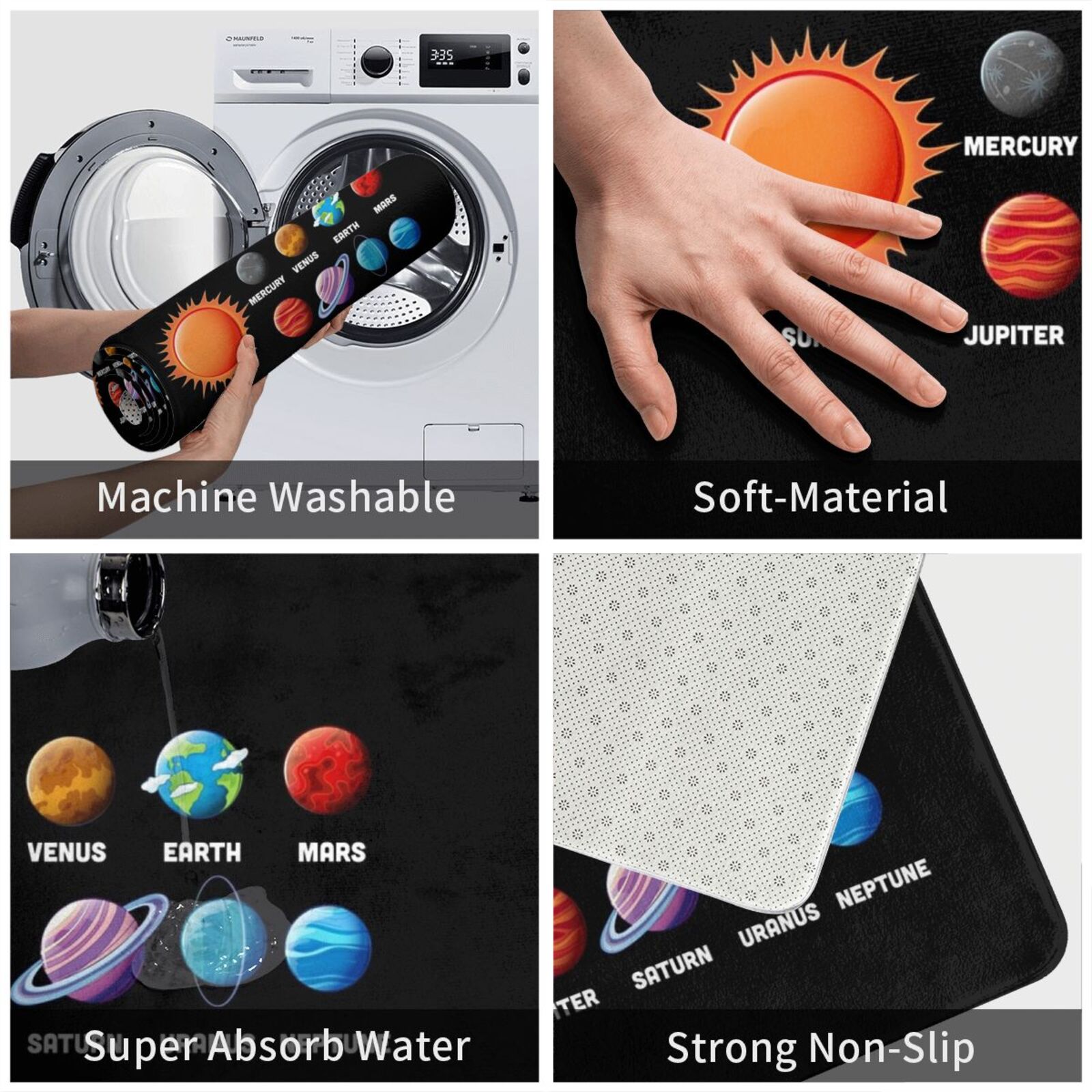 Solar System Planets With Name - Kids Outdoor Floor Cushions avis et prix