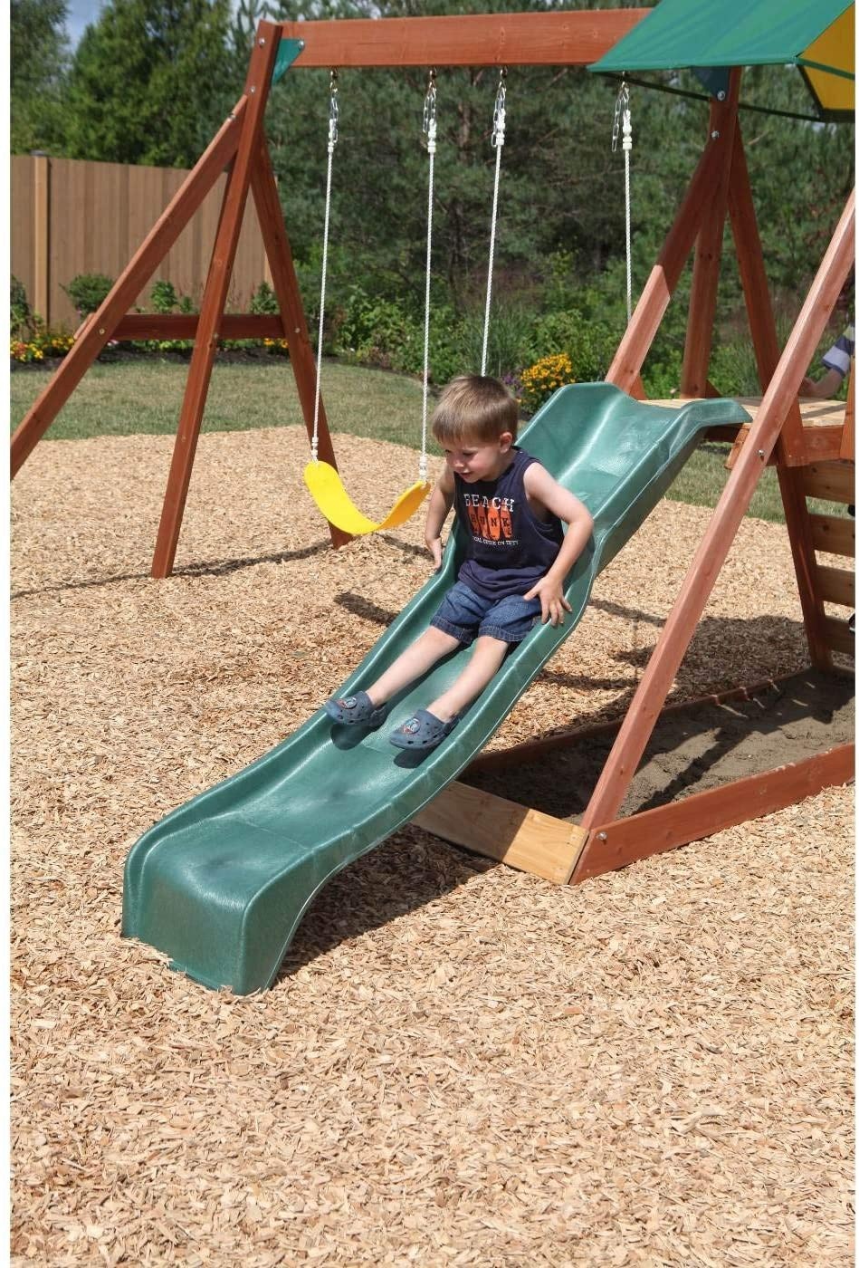 Kids And Children Outdoor Wood - Kids Outdoor Wooden Playhouse avis et prix