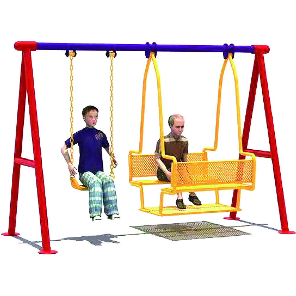 Heavy Duty Big Swing Sets Adul - Kids Outdoor Furniture Set avis et prix