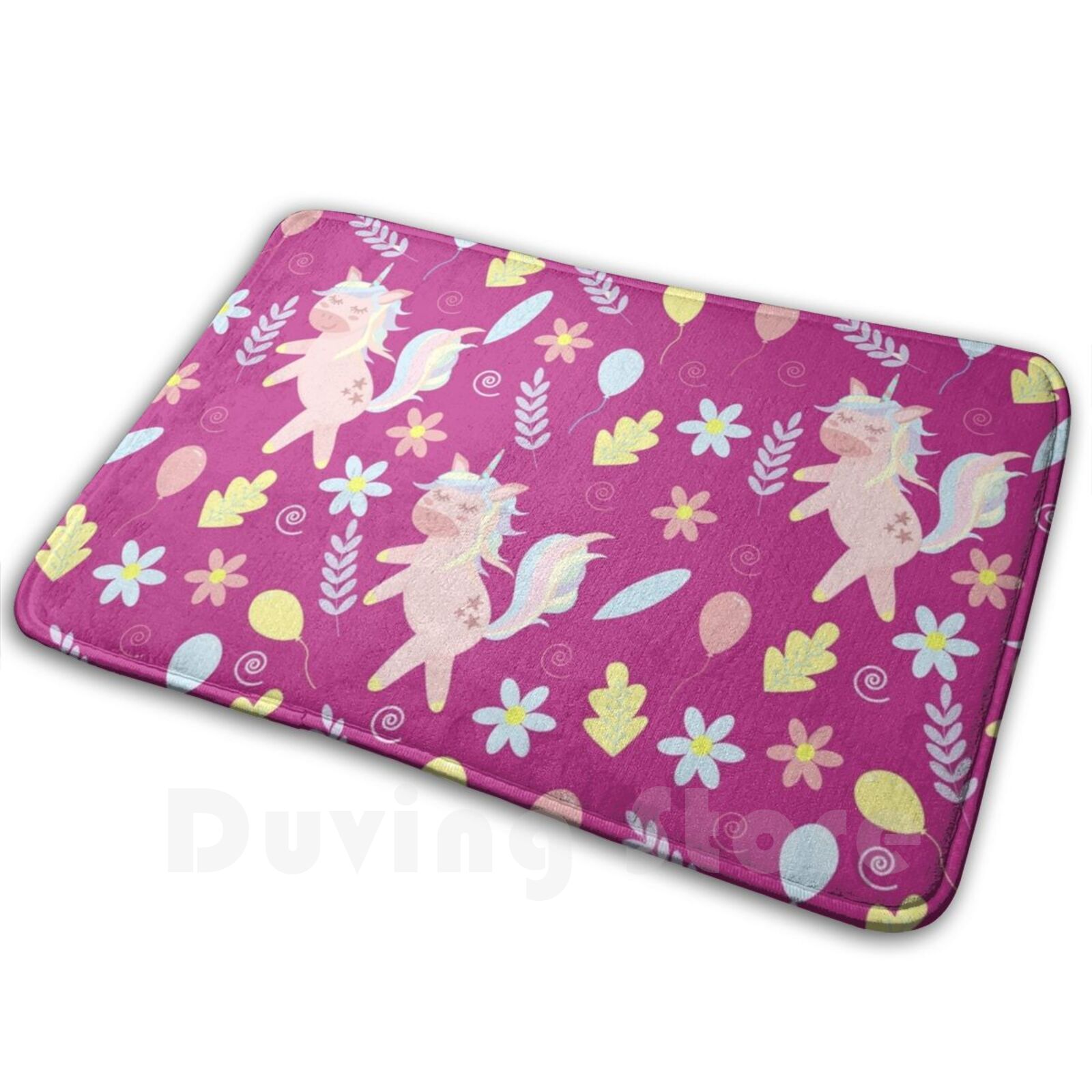 Dancing Unicorn Pattern On Bri - Kids Outdoor Floor Cushions avis et prix