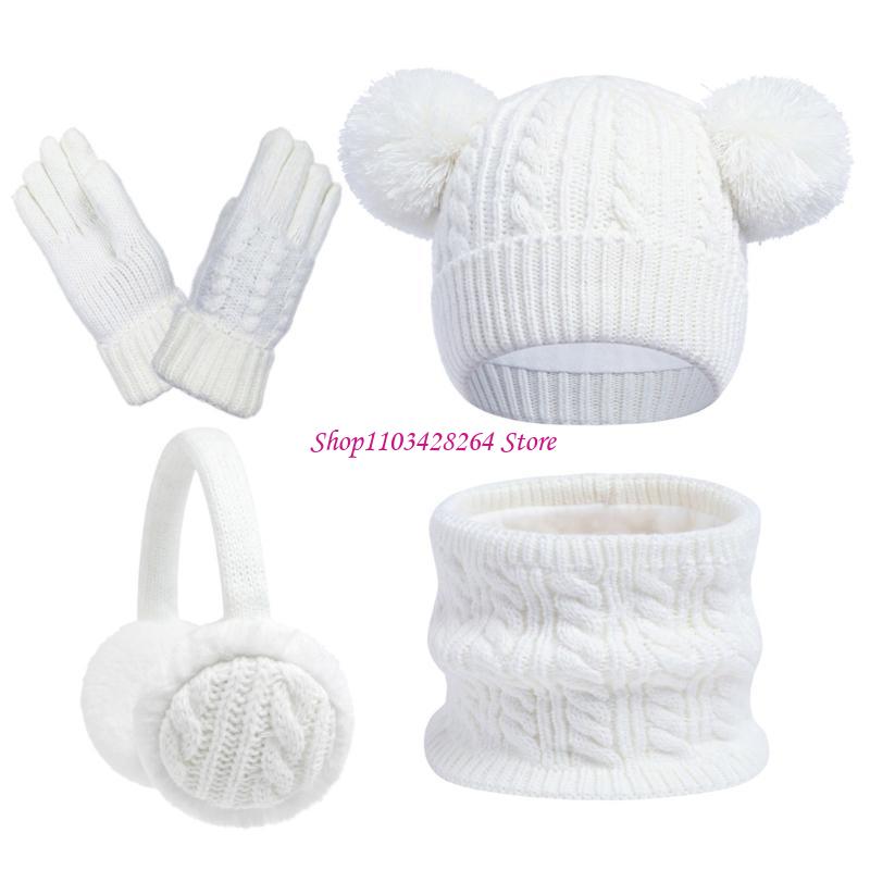 Boy Girls Winter Hat Scarf Glo - Kids Outdoor Gear avis et prix