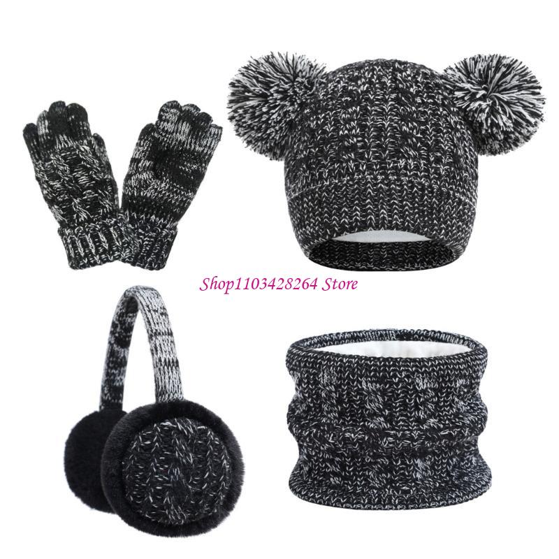 Boy Girls Winter Hat Scarf Glo - Kids Outdoor Gear avis et prix