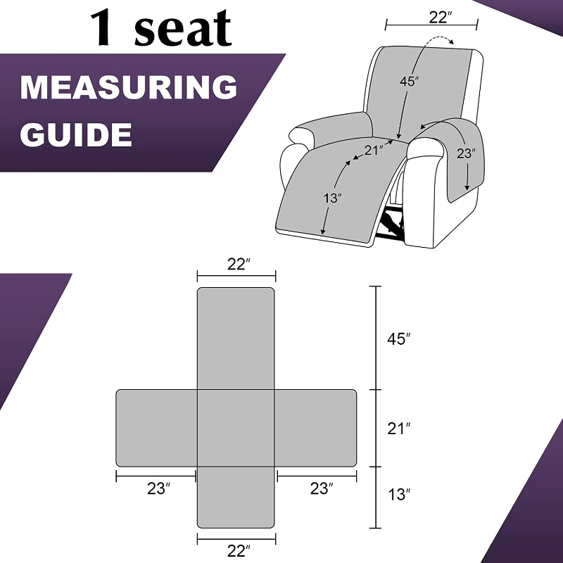 1 Seat Non-Slip Recliner Chair - Kids Outdoor Lounge Chair avis et prix