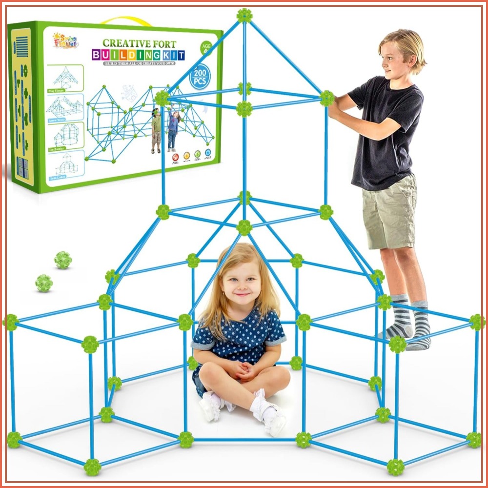 200 Pcs Fort Building Kit for  - Outdoor Toys For Kids avis et prix