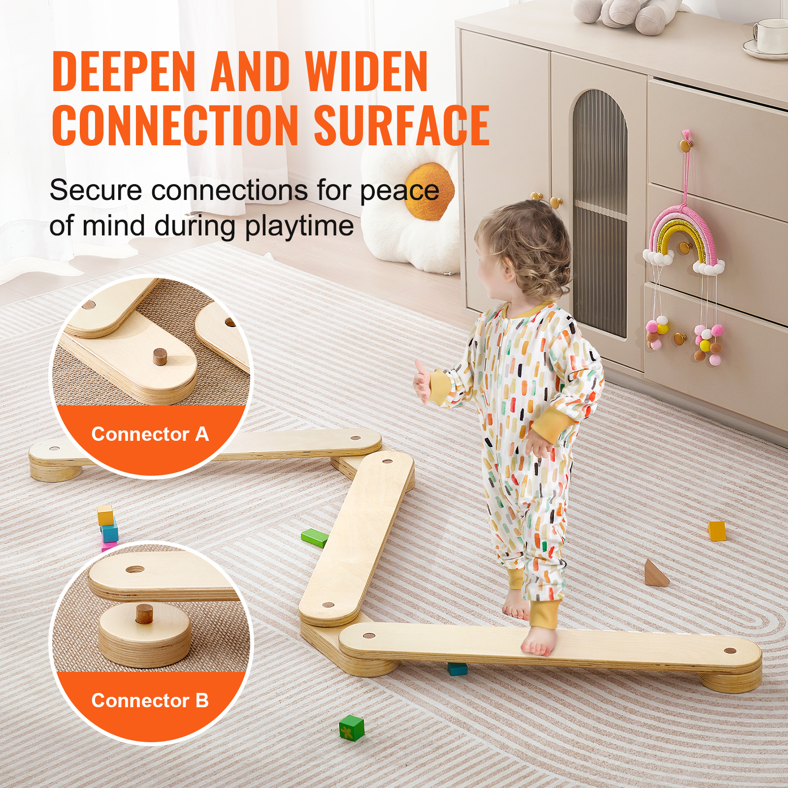 SucceBuy Balance Beam Stepping - Kids Outdoor Balance Beam avis et prix