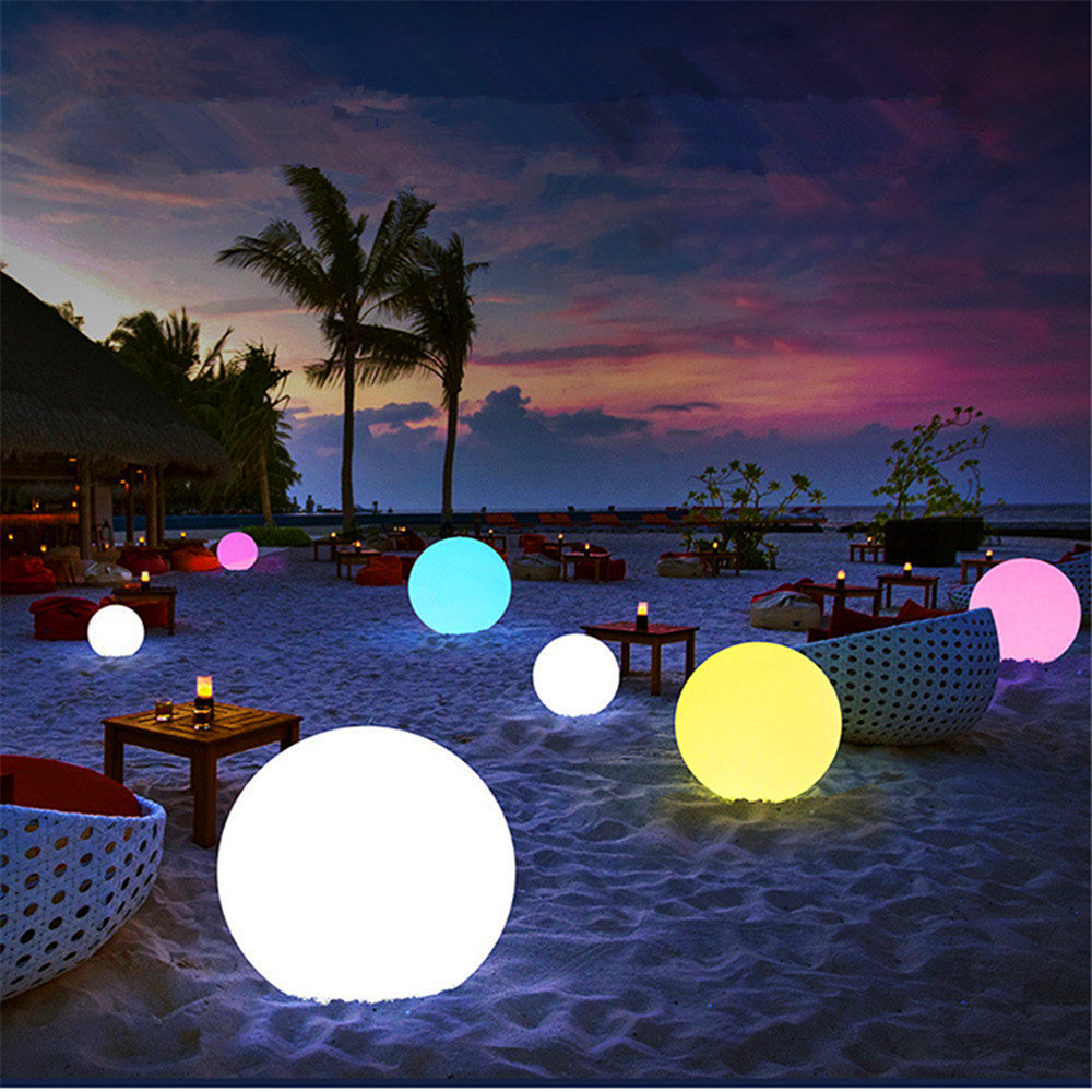 Rechargeable LED Glowing Ball  - Kids Outdoor Garden avis et prix