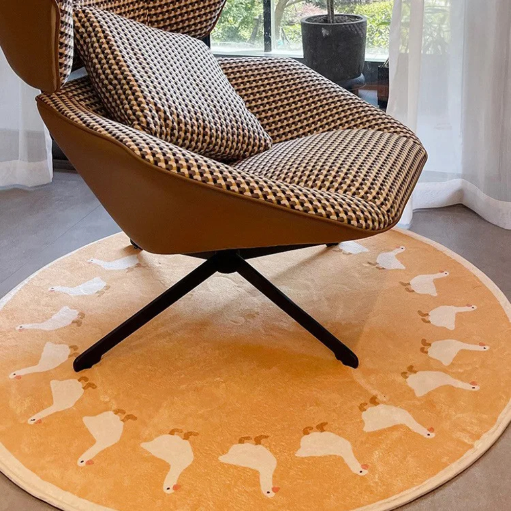 Cartoon Cute Animal Round Carp - Kids Outdoor Lounge Chair avis et prix