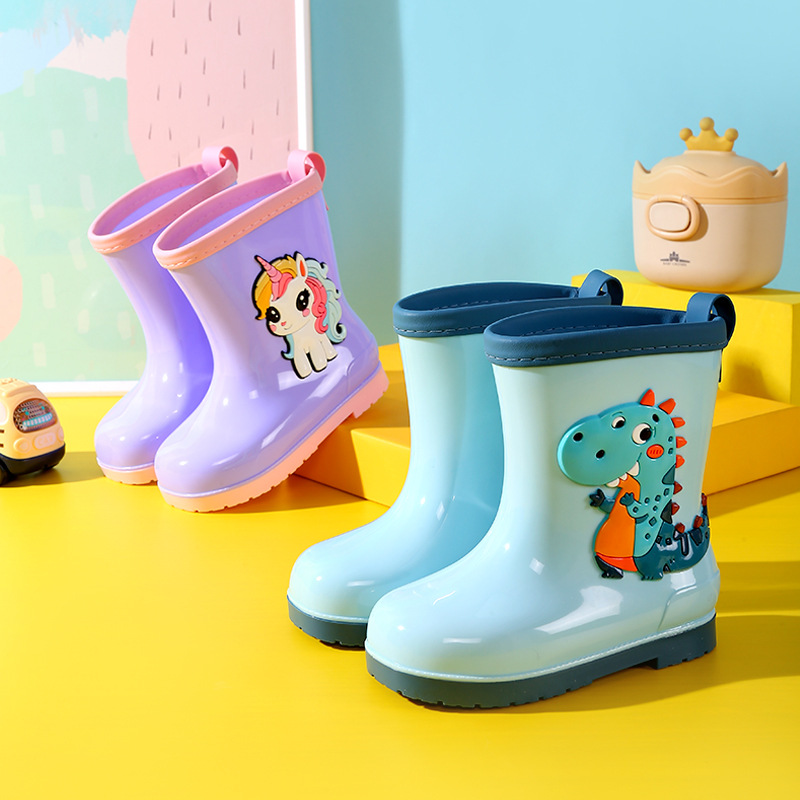 Rainy day boy girl cartoon din - Kids Outdoor Garden avis et prix