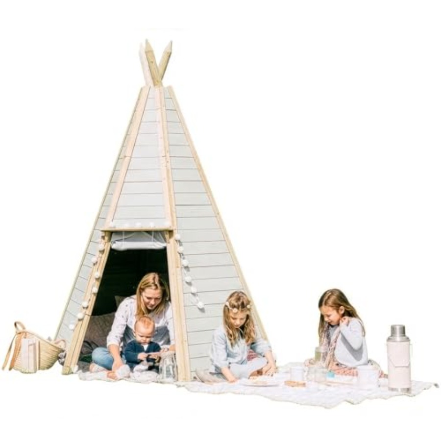 Outdoor wooden teepee tent for - Kids Outdoor Teepee avis et prix