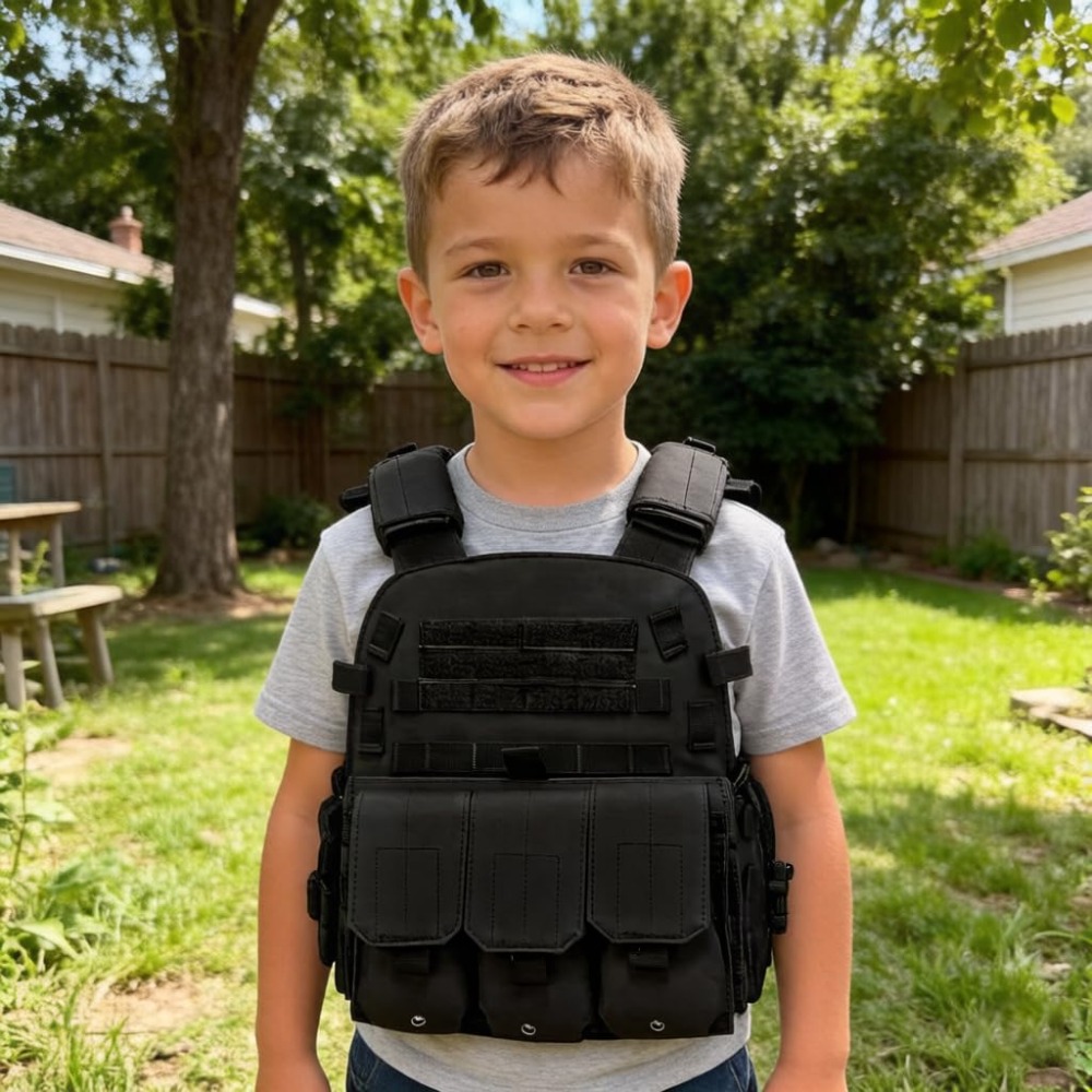 Children Airsoft Paintball Ves - Kids Outdoor Gear avis et prix