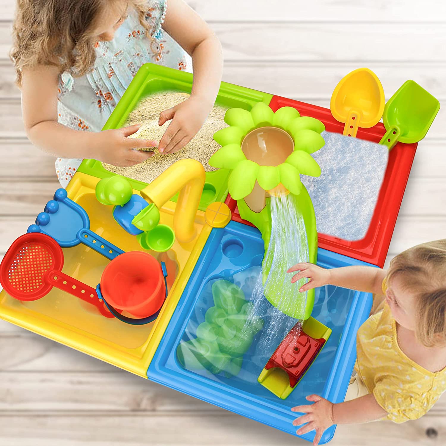 Beach Table Sand Play Toys Chi - Kids Outdoor Water Play avis et prix