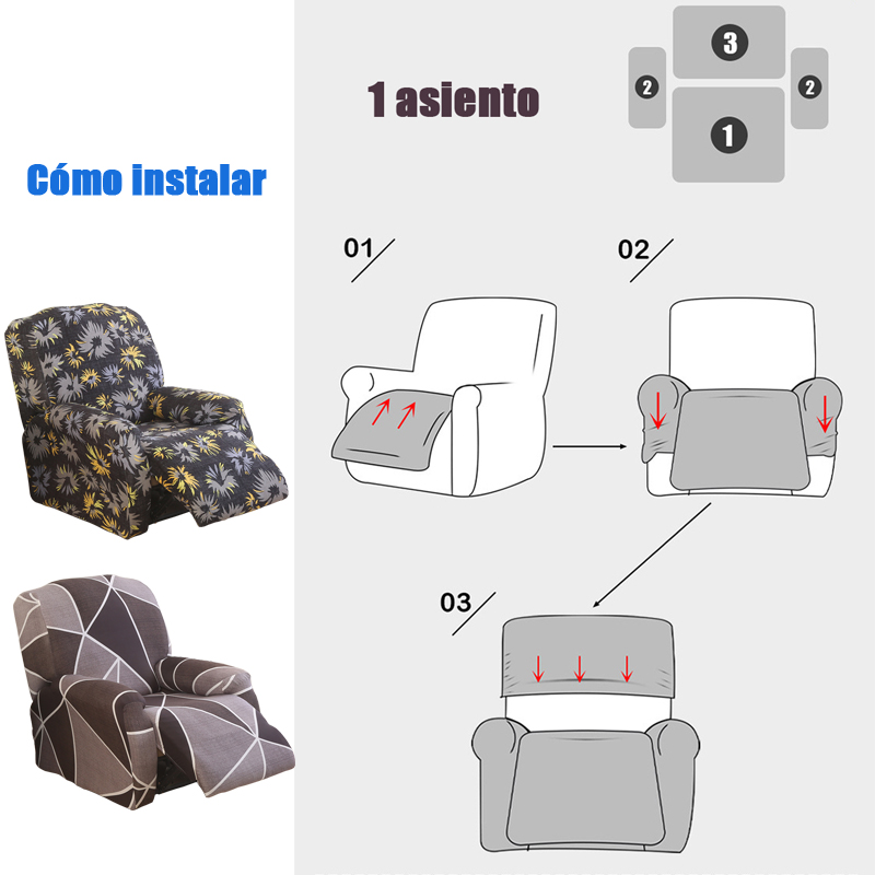 Recliner Stretch Couch Cover f - Kids Outdoor Lounge Chair avis et prix