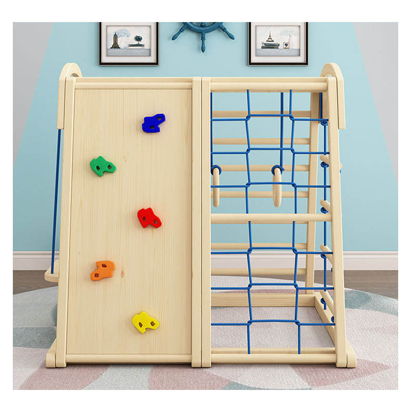 Indoor Outdoor Wooden Children - Kids Outdoor Gym Equipment avis et prix