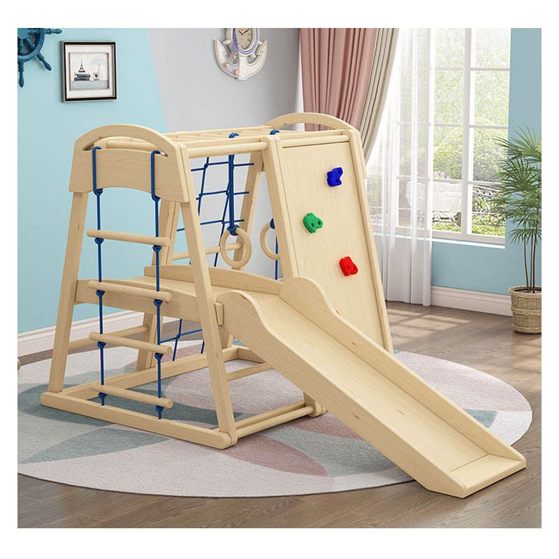 Indoor Outdoor Wooden Children - Kids Outdoor Gym Equipment avis et prix