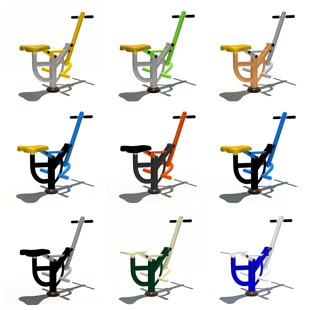 2025 Hot Sale Dual Rider Ellip - Kids Outdoor Gym Equipment avis et prix
