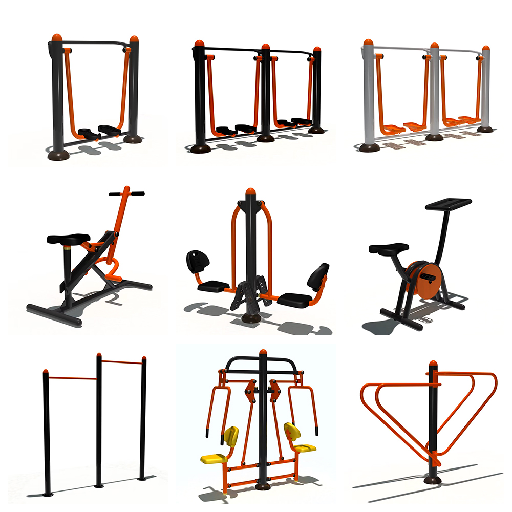 2025 Hot Sale Dual Rider Ellip - Kids Outdoor Gym Equipment avis et prix