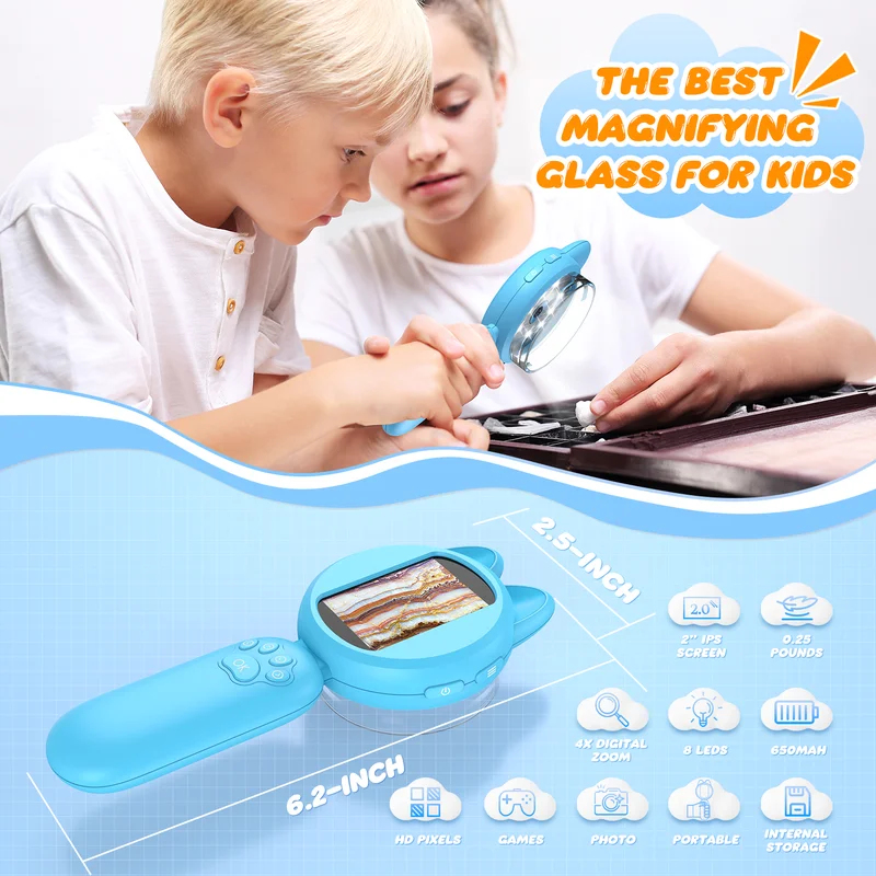 2inch IPS Digital Microscope 1 - Kids Outdoor Microscope avis et prix