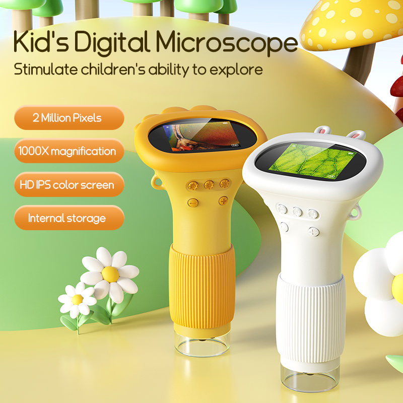 2.0 Inch Mini Pocket Microscop - Kids Outdoor Microscope avis et prix