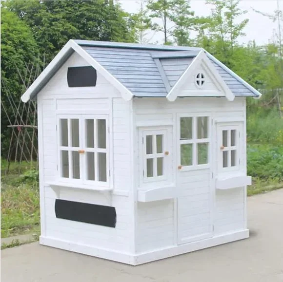 -Wood Kids Play House Wooden C - Kids Outdoor Wooden Playhouse avis et prix