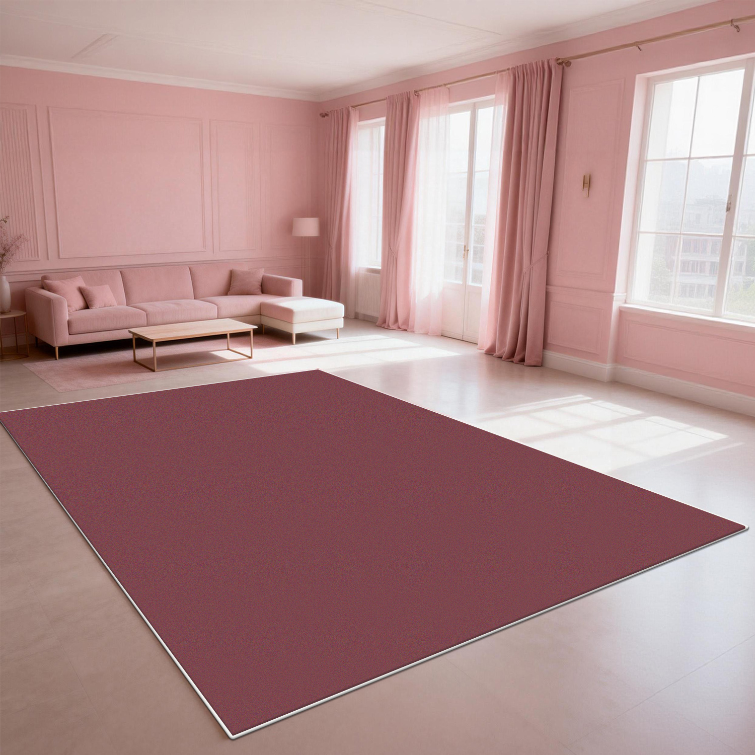Modern Solid Color Carpets Liv - Kids Outdoor Floor Cushions avis et prix