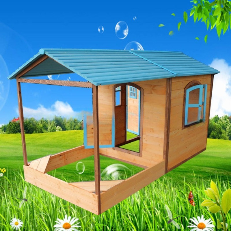 Wooden Large Outdoor Toys Kids - Kids Outdoor Wooden Playhouse avis et prix