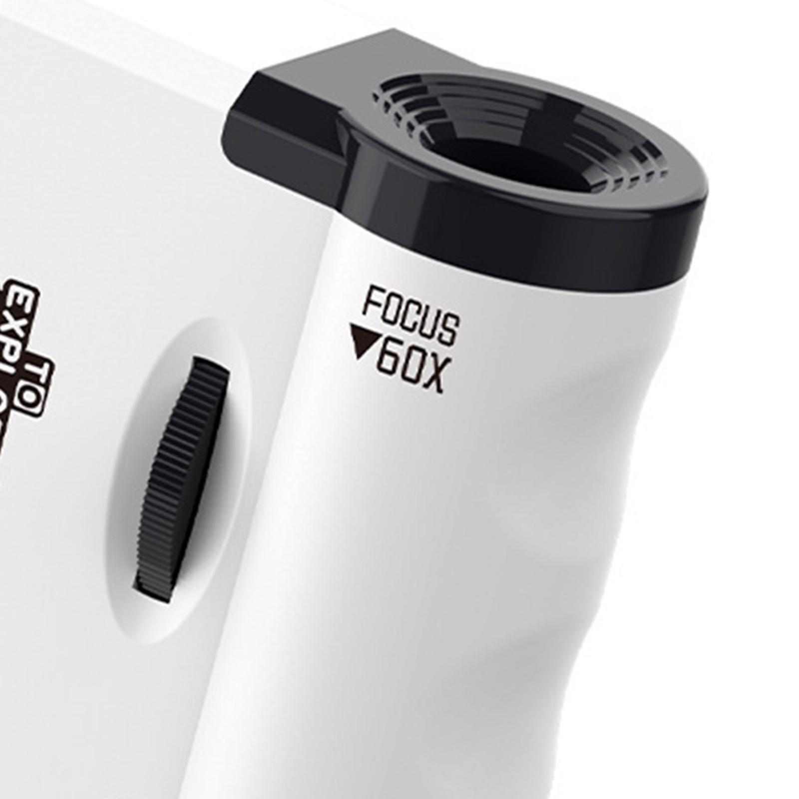 60x LED Pocket Microscope Hand - Kids Outdoor Microscope avis et prix