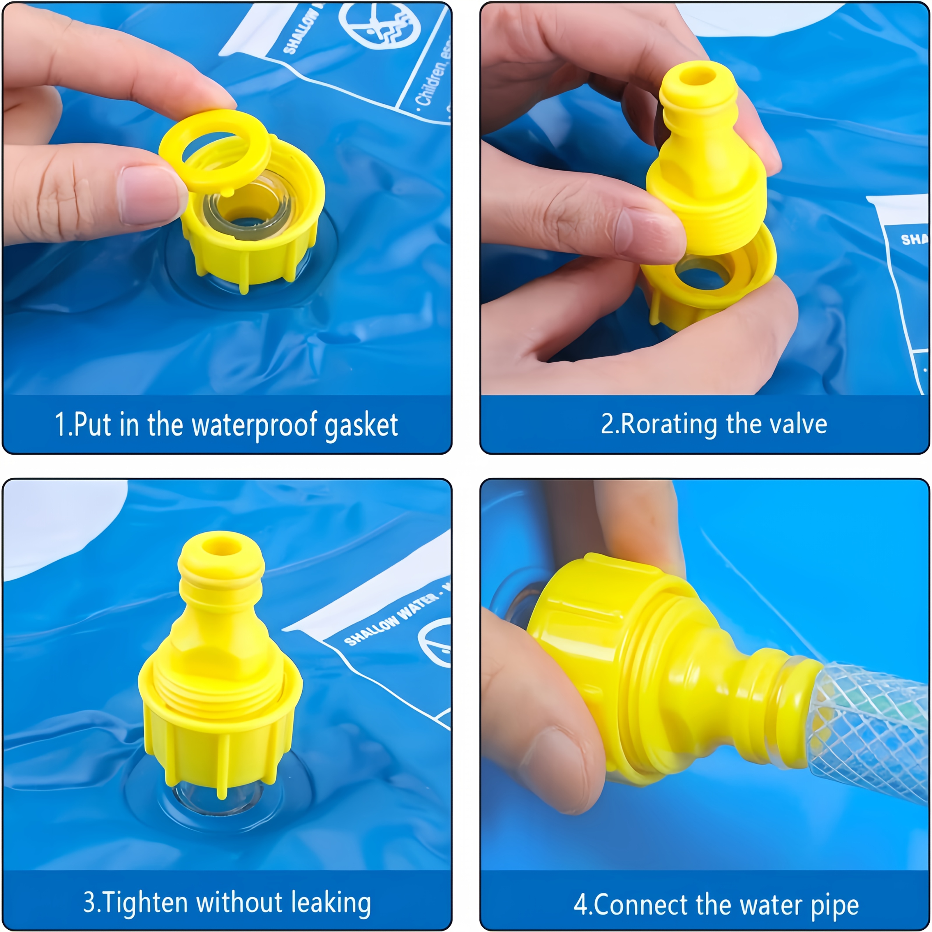 PVC Inflatable Splash Pad Spri - Kids Outdoor Water Play avis et prix