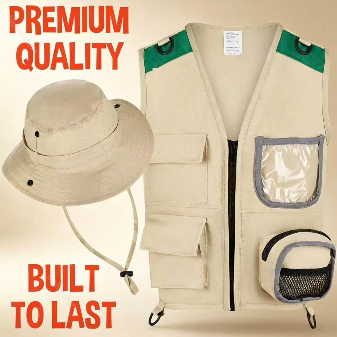 Kids Explorer Vest and Hat Cos - Kids Outdoor Playset avis et prix