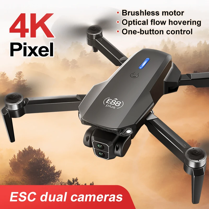 New E88 Plus Quadcopter Drone: - Kids Outdoor Toy Storage avis et prix