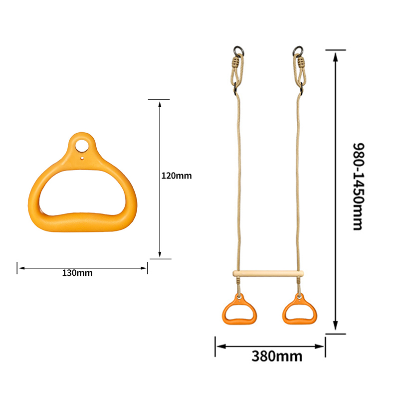 Montessori Trapeze Swing Set f - Kids Outdoor Gym Equipment avis et prix