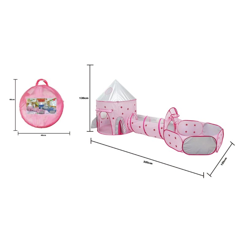 3 in 1 Kids Tent House Portabl - Kids Outdoor Teepee avis et prix