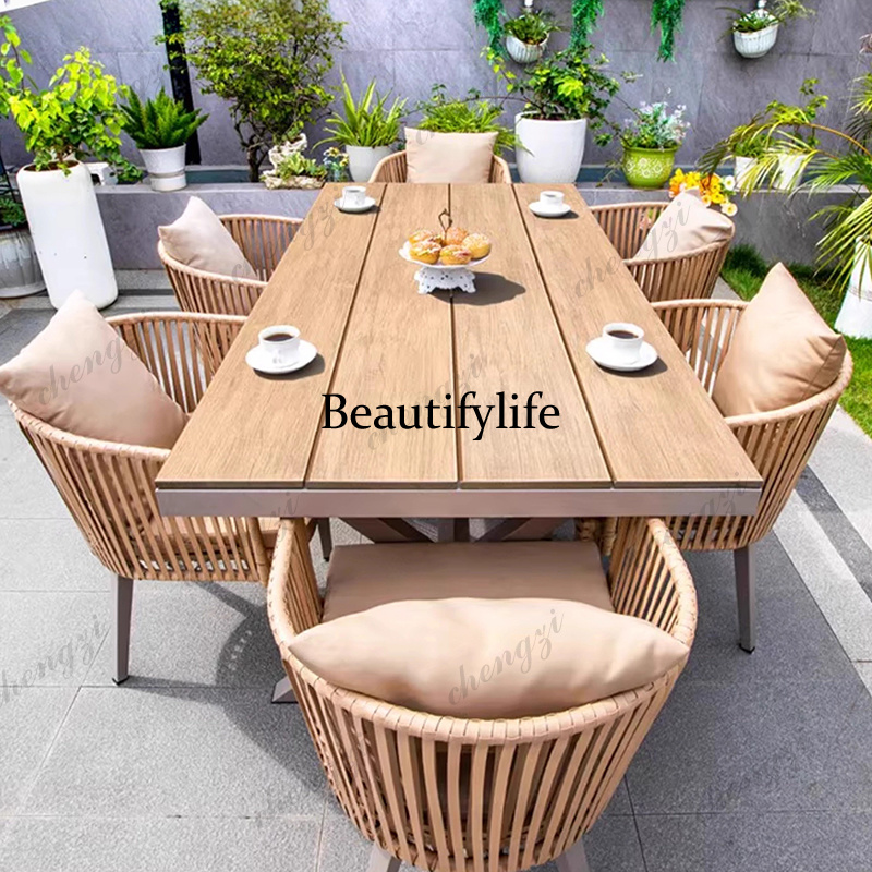 Outside Table Set Upholstery G - Kids Outdoor Furniture Set avis et prix