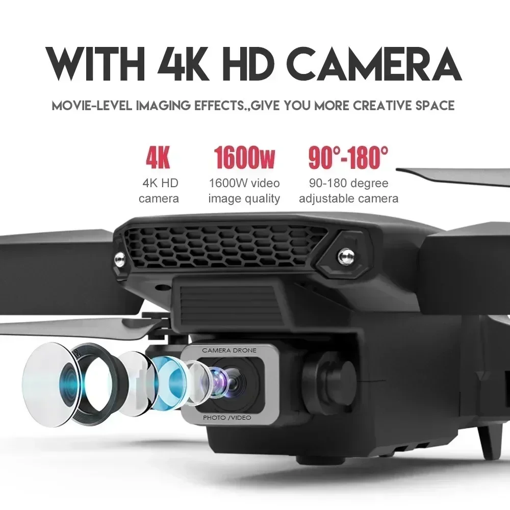 E88 Pro WIFI FPV Drone Wide An - Kids Outdoor Toy Storage avis et prix