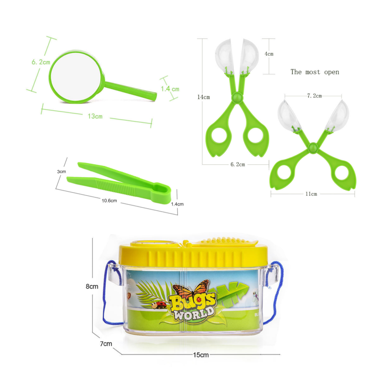 Explorer Kit, 5 PCS Bug Catche - Bug Catching Kit avis et prix