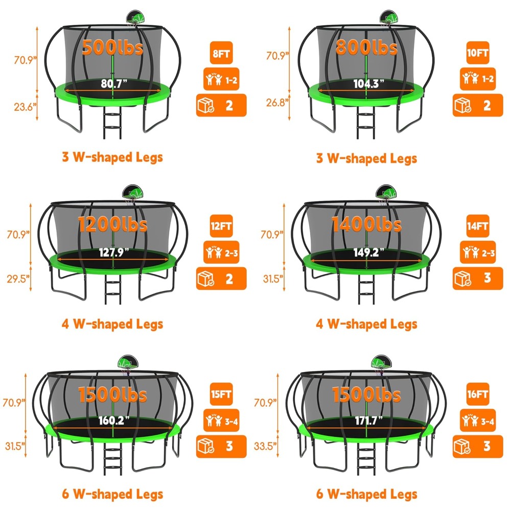 Upgraded 12FT Pumpkin Outdoor  - Kids Outdoor Furniture Set avis et prix