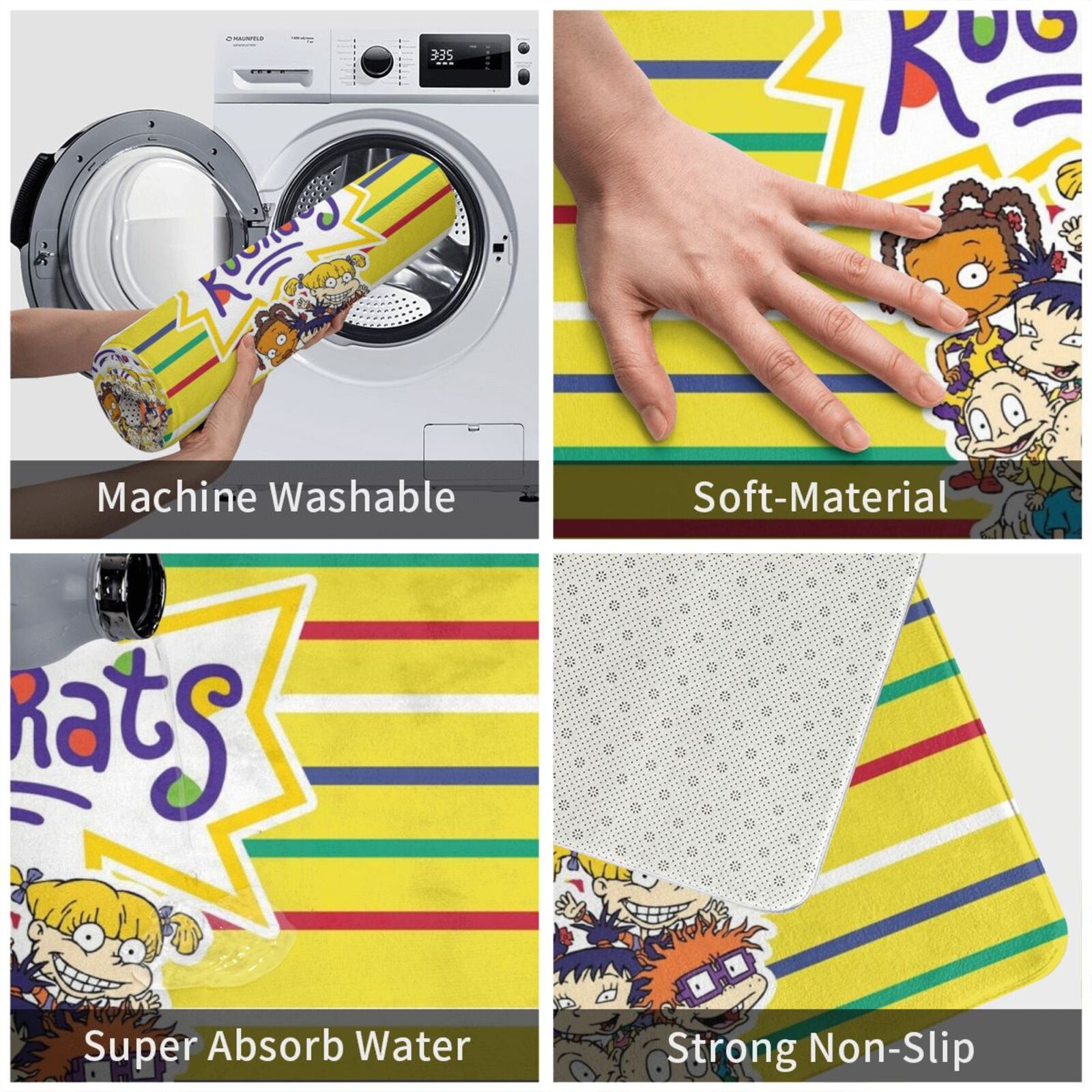 90s Tv Show Carpet Mat Rug Cus - Kids Outdoor Floor Cushions avis et prix