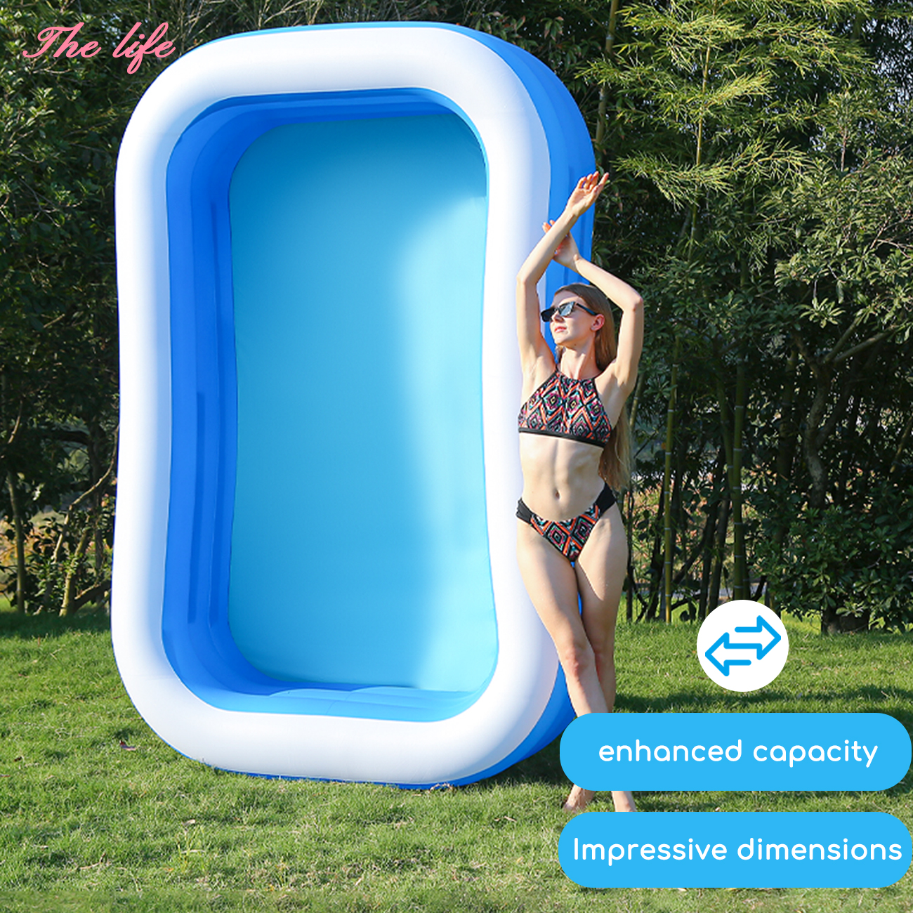 Inflatable Pool for Kids and A - Kids Outdoor Garden avis et prix