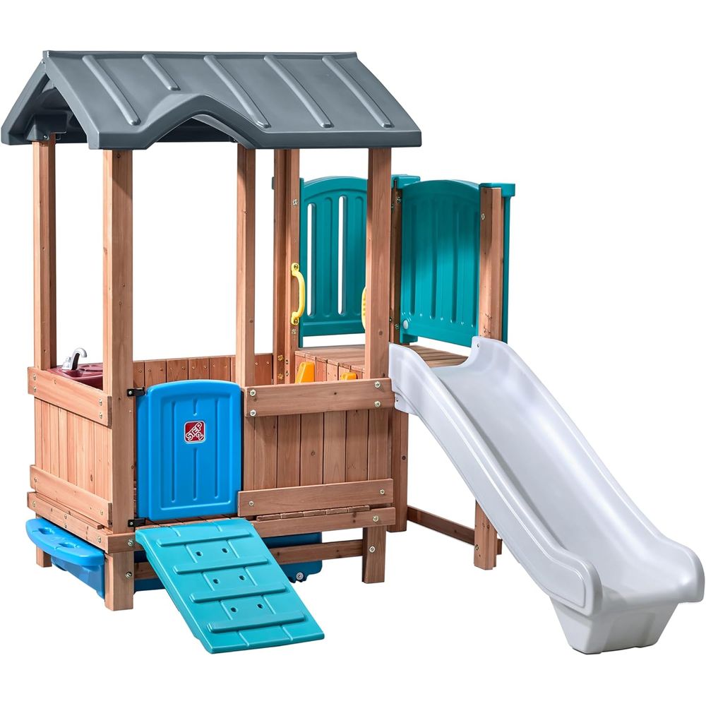 Step2 Woodland Adventure Playh - Kids Outdoor Wooden Playhouse avis et prix