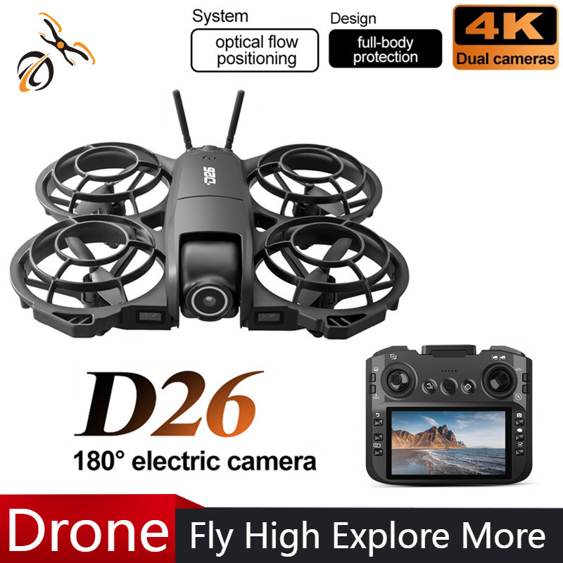 D26 Drone 4K Aerial HD 180° Ca - Kids Outdoor Toy Storage avis et prix