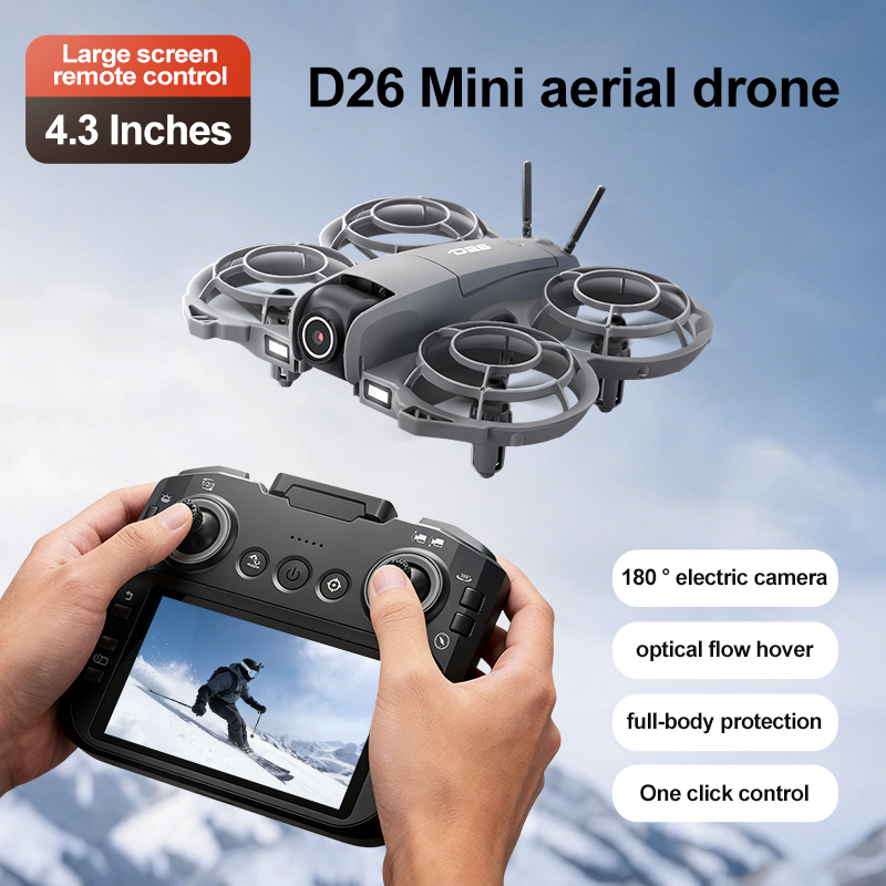 D26 Drone 4K Aerial HD 180° Ca - Kids Outdoor Toy Storage avis et prix