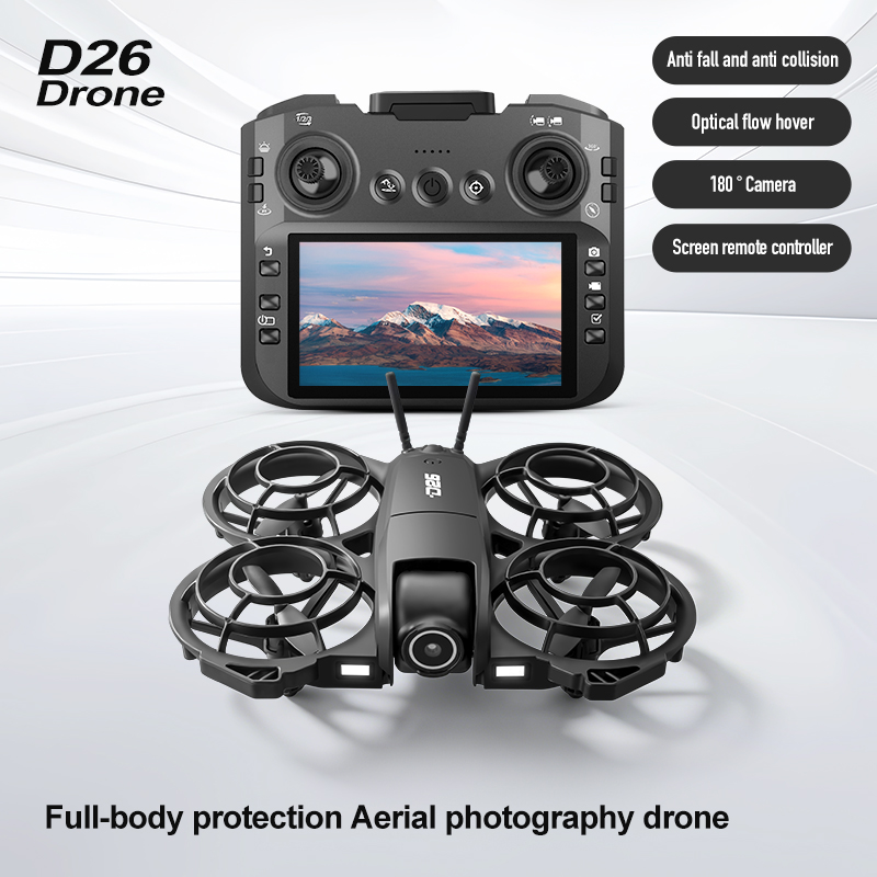 D26 Drone 4K Aerial HD 180° Ca - Kids Outdoor Toy Storage avis et prix