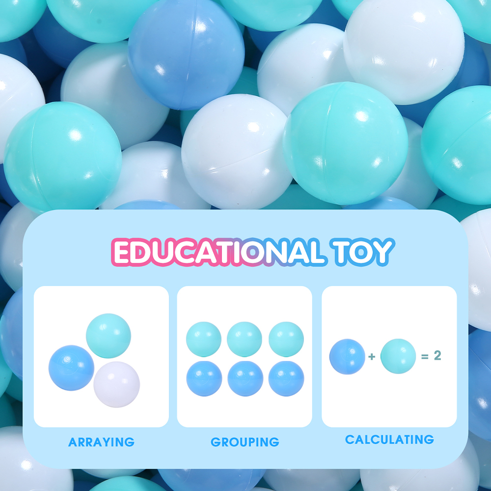 100Pcs Colors Plastic Balls Wa - Kids Outdoor Teepee avis et prix