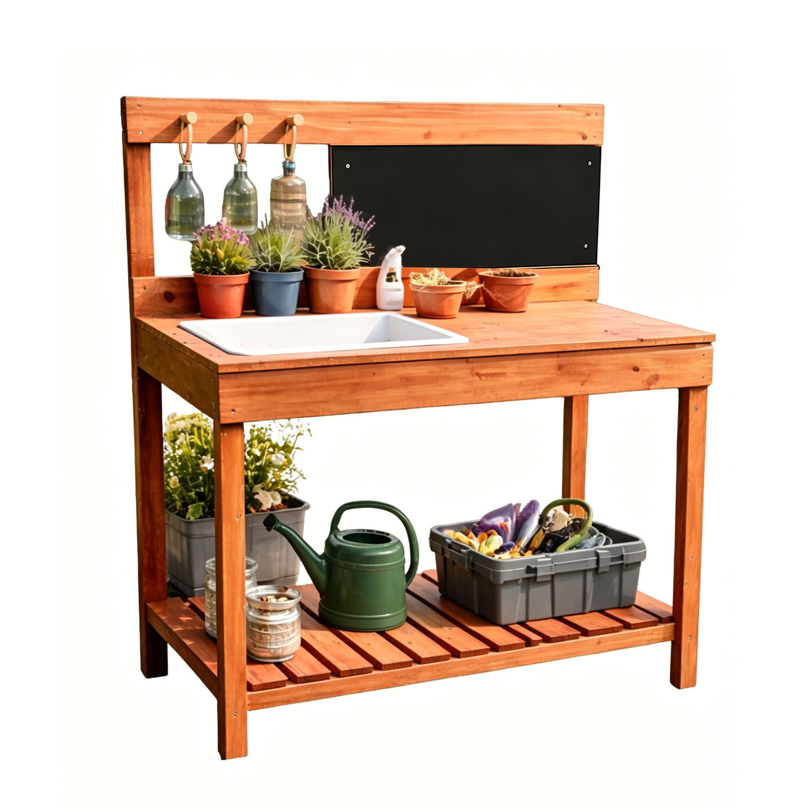 Wooden Potting Benches For Chi - Kids Outdoor Garden avis et prix